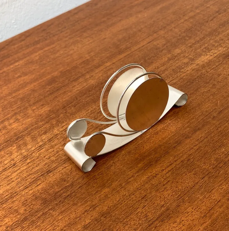 Pamono Vintage German Metal Napkin Holder from WMF> Dinnerware Accessories