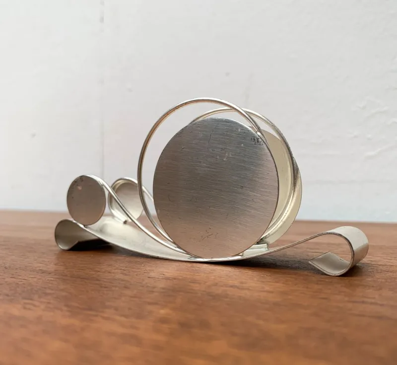 Pamono Vintage German Metal Napkin Holder from WMF> Dinnerware Accessories