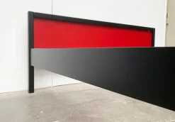 New Pamono Vintage German Postmodern Profilsystem Double Bed by Elmar Flötotto for Flötotto