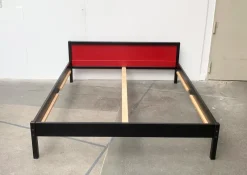New Pamono Vintage German Postmodern Profilsystem Double Bed by Elmar Flötotto for Flötotto