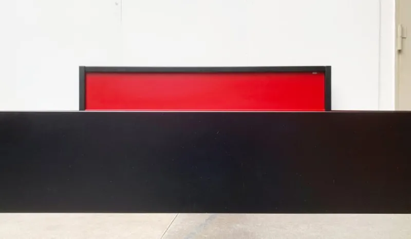 New Pamono Vintage German Postmodern Profilsystem Double Bed by Elmar Flötotto for Flötotto