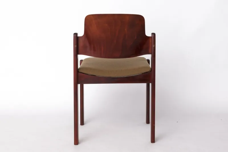 Pamono Vintage German Stacking Chair from Lübke, 1970s> Side Chairs & Dining Chairs