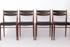 Pamono Vintage German Teak Dining Chairs, 1960s, Set of 4> Side Chairs & Dining Chairs
