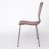 Online Pamono Vintage Gilbert Stackable Dining Chair in Teak Plywood Seat with Chrome Legs from Ikea, 1990s