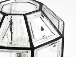 Pamono Vintage Glass Ceiling Lamp from Limburg, 1970s><noscript><img width=