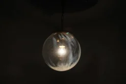 Clearance Pamono Vintage Glass Pendant Light by Kamenický Šenov, 1970s