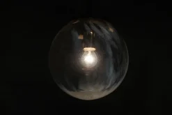Clearance Pamono Vintage Glass Pendant Light by Kamenický Šenov, 1970s