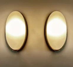Hot Pamono Vintage Glass Sconces from Limburg, Set of 2