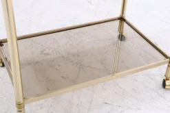 Pamono Vintage Glass Serving Cart, 1960s><noscript><img width=