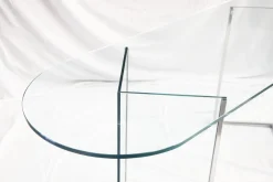 Pamono Vintage Glass Table attributed to Fontana Arte, 1973><noscript><img width=