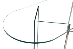 Pamono Vintage Glass Table attributed to Fontana Arte, 1973><noscript><img width=