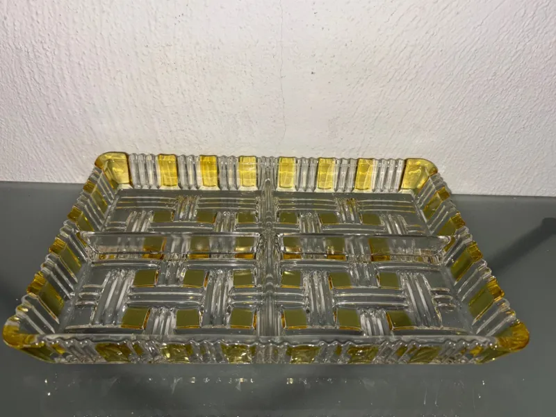 Clearance Pamono Vintage Glass Trolley, 1950s