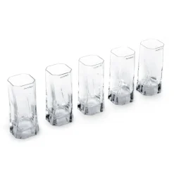 Hot Pamono Vintage Glasses by Cini Boeri for Arnolfo Di Cambio, 1970s, Set of 5