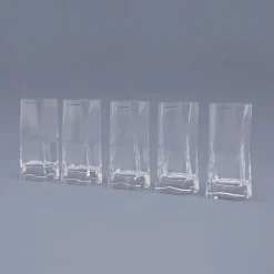 Hot Pamono Vintage Glasses by Cini Boeri for Arnolfo Di Cambio, 1970s, Set of 5