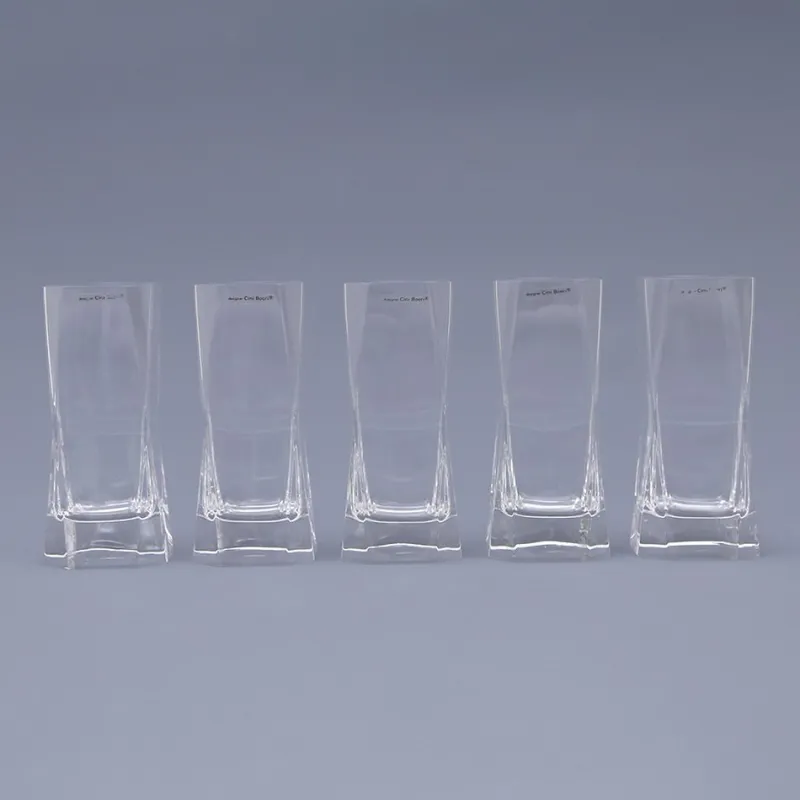 Hot Pamono Vintage Glasses by Cini Boeri for Arnolfo Di Cambio, 1970s, Set of 5