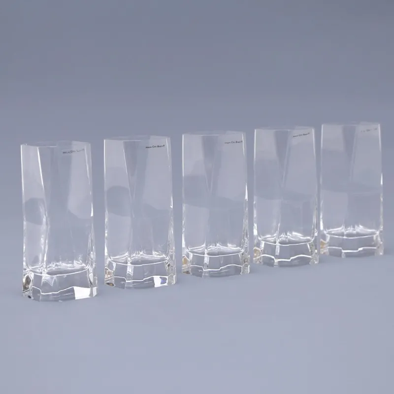 Hot Pamono Vintage Glasses by Cini Boeri for Arnolfo Di Cambio, 1970s, Set of 5