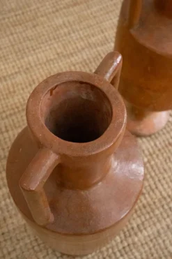 Pamono Vintage Glazed Amphorae, 1950s, Set of 2><noscript><img width=
