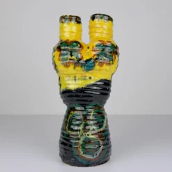Hot Pamono Vintage Glazed Pottery Vase, Former Yugoslavia, 1970s