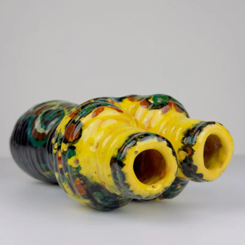 Hot Pamono Vintage Glazed Pottery Vase, Former Yugoslavia, 1970s