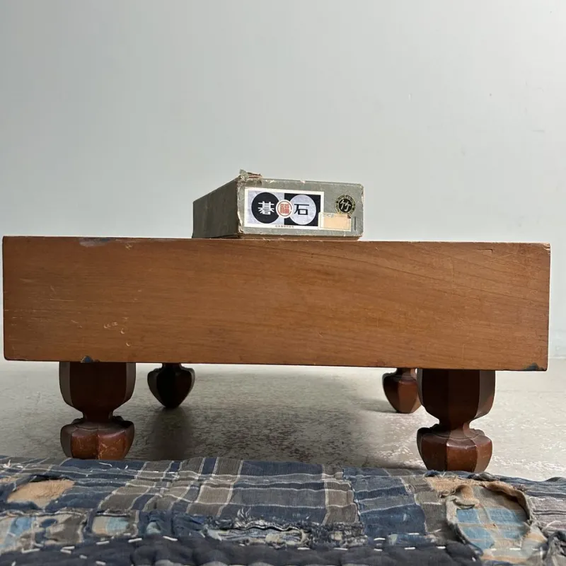 Pamono Vintage Go Game Board Goban Kaya, Japan, 1950s, Set of 3