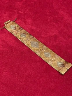 Pamono Vintage Gold Bracelet, 1940s><noscript><img width=