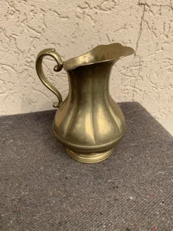 Pamono Vintage Gold Brass Jug> Bottles, Carafes & Jugs