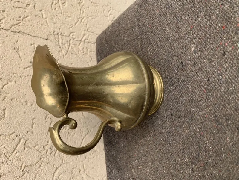 Pamono Vintage Gold Brass Jug> Bottles, Carafes & Jugs