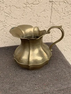 Online Pamono Vintage Gold Brass Jug