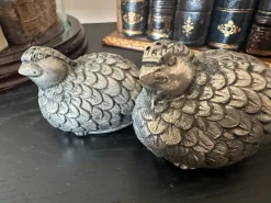Outlet Pamono Vintage Gucci Quail Salt and Pepper Shakers in Silver Tone by Gucci for Gucci, Italy, 1970s, Set of 2