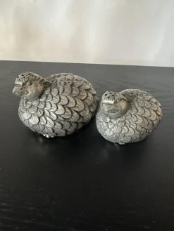 Outlet Pamono Vintage Gucci Quail Salt and Pepper Shakers in Silver Tone by Gucci for Gucci, Italy, 1970s, Set of 2
