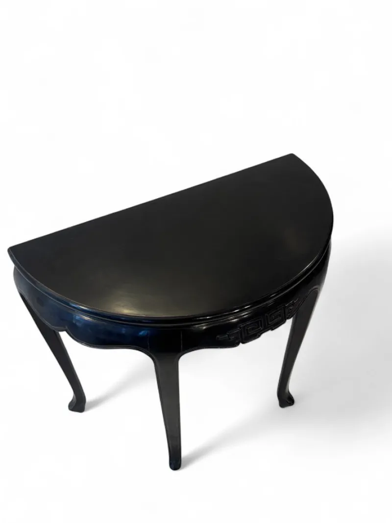 Clearance Pamono Vintage Half-Moon Console Table, 1920