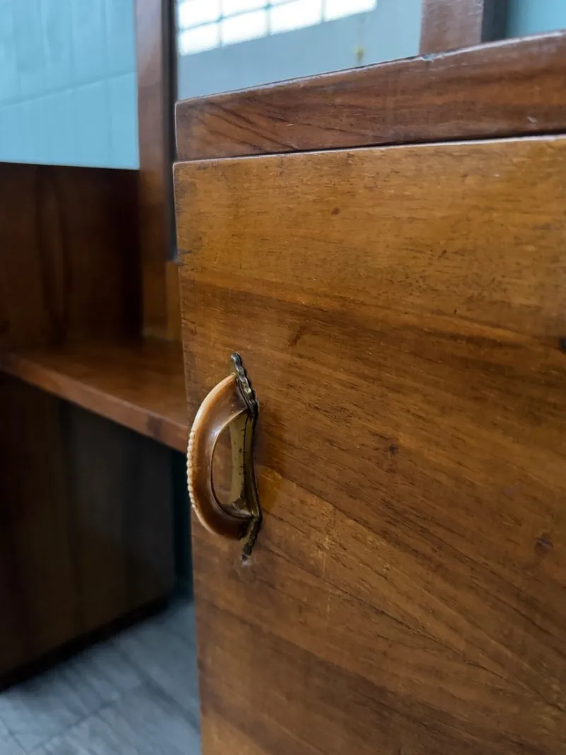 Pamono Vintage Hallway Furniture with Mirror, 1930s> Dressing Tables