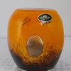 Discount Pamono Vintage Hand-Blown Art Glass Vase or Lantern from Dreamlight Mediterana, 1980s