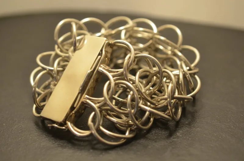 Pamono Vintage Handmade 925 Silver Bracelet> Bracelets