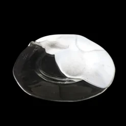 Pamono Vintage Handmade Art Glass Plate from Richard Art Collection, Sweden, 1980s> Dinner Plates & Bowls
