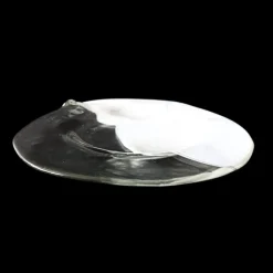 Pamono Vintage Handmade Art Glass Plate from Richard Art Collection, Sweden, 1980s><noscript><img width=