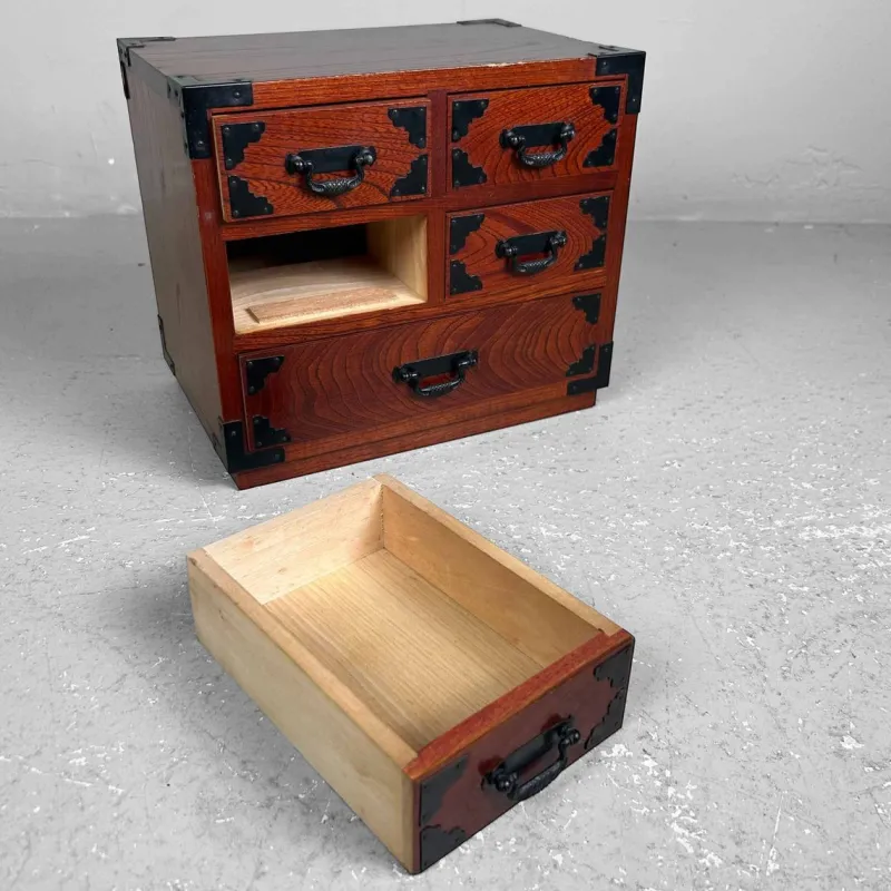 Pamono Vintage Haribako Chest, Japan, 1980s> Dressers, Commodes & Chests