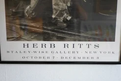 New Pamono Vintage Herb Ritts Poster, 1984