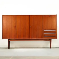 Hot Pamono Vintage Highboard in Teak, 1960s
