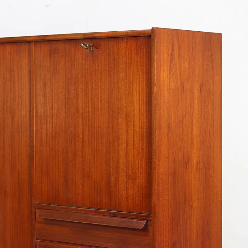 Hot Pamono Vintage Highboard in Teak, 1960s