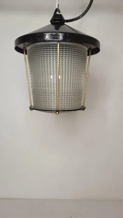 Pamono Vintage Holophane Lantern, 1970s> Garden Lighting