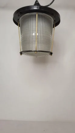 Pamono Vintage Holophane Lantern, 1970s> Garden Lighting