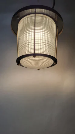Pamono Vintage Holophane Lantern, 1970s><noscript><img width=