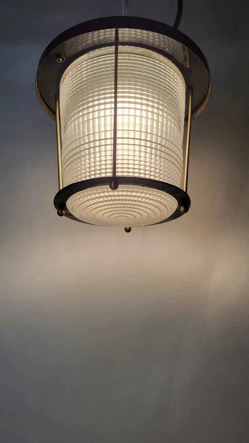 Pamono Vintage Holophane Lantern, 1970s> Garden Lighting