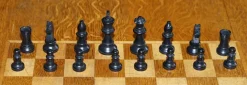 Pamono Vintage Honey Oak Chess Board Coffee Table With Chess Set><noscript><img width=