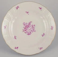 Best Pamono Vintage Hungarian Dinner Plates in Porcelain from Herend, Set of 6