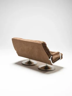 Pamono Vintage Hungarian Space Age Sofa and Chairs, 1950s, Set of 3><noscript><img width=