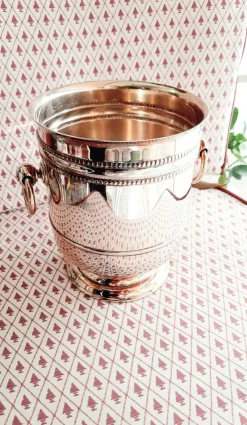 Pamono Vintage Ice Bucket from Christofle, 1980s><noscript><img width=