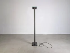 Pamono Vintage ID-S Floor Lamp in Glass by Ettore Sottsass for Staff