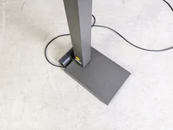 Pamono Vintage ID-S Floor Lamp in Glass by Ettore Sottsass for Staff